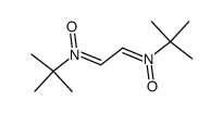 N,N'-(ethane-1,2-diylidene)bis(2-methylpropan-2-amine N-oxide) Structure