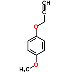 1-Methoxy-4-(2-propyn-1-yloxy)benzene structure
