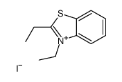 2,3-diethyl-1,3-benzothiazol-3-ium,iodide Structure
