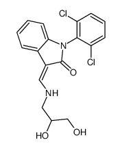 1-(2,6-二氯苯基)-2-吲哚啉酮结构式