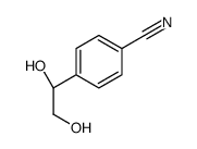 4-[(1R)-1,2-dihydroxyethyl]benzonitrile结构式