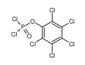 pentachlorophenyl phosphorodichloridate Structure