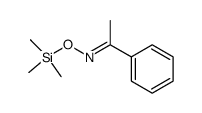 O-(trimethylsilyl)acetophenone oxime结构式