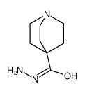1-氮杂双环[2.2.2]辛烷-4-羧酸肼结构式