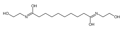N,N'-bis(2-hydroxyethyl)decanediamide Structure