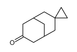 spiro[bicyclo[3.3.1]nonane-3,1'-cyclopropane]-7-one结构式