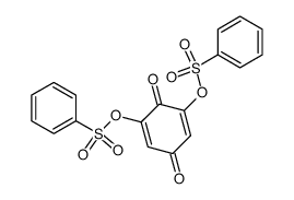 2,6-Bis-benzolsulfonyloxy-benzochinon-(1,4) Structure