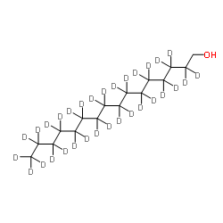 1-Hexadecanol-d31 Structure
