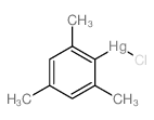 chloro-(2,4,6-trimethylphenyl)mercury Structure