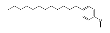 1-dodecyl-4-methoxy-benzene Structure