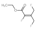 2-Butenoicacid, 2,4-difluoro-3-(fluoromethyl)-, ethyl ester Structure