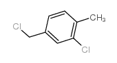 3-Chloro-4-methylbenzyl chloride Structure