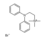 (2-(Diphenylamino)ethyl)trimethylammonium bromide Structure