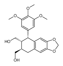 9-deoxypodophyllol结构式