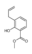 3-烯丙基-2-羟基苯甲酸甲酯结构式