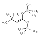 1,1-双(三甲基甲硅烷氧基)-3,3-二甲基-1-丁烯结构式