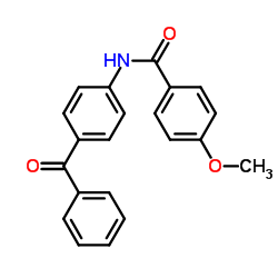 N-(4-Benzoylphenyl)-4-methoxybenzamide Structure