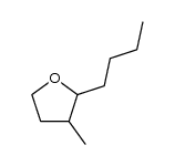 2-butyl-3-methyl-tetrahydro-furan结构式