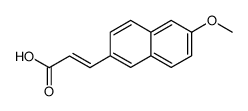 (2E)-3-(2-METHOXY-5-METHYLPHENYL)ACRYLICACID structure
