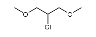 2-Chlor-1,3-dimethoxy-propane Structure