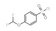4-(Difluoromethoxy)benzenesulfonyl chloride Structure