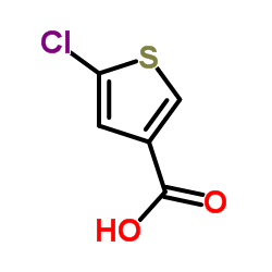 5-氯-3-噻吩甲酸结构式