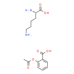 赖氨酸乙酰水杨酸结构式