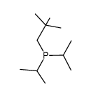 diisopropyl(neopentyl)phosphane Structure
