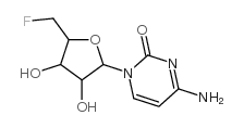 Cytidine,5'-deoxy-5'-fluoro- (6CI,7CI,8CI,9CI) Structure