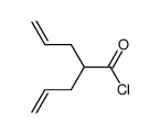 2-allyl-4-pentenoyl chloride Structure
