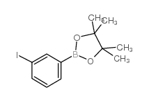3-碘苯硼酸频哪酯结构式