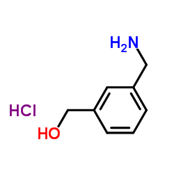 (3-(氨甲基)苯基)甲醇盐酸盐结构式