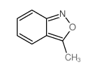 3-甲基苯并[C]异噁唑结构式