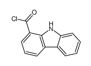 carbazole-1-carbonyl chloride Structure