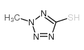 2-甲基-2H-1,2,3,4-四唑-5-硫醇结构式
