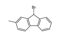 9-bromo-2-methyl-fluorene Structure