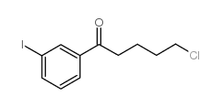 5-chloro-1-(3-iodophenyl)pentan-1-one Structure