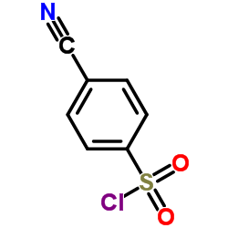 4-氰基苯磺酰氯结构式