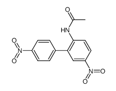 2-acetamido-4',5-dinitrobiphenyl结构式