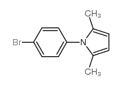 1-(4-bromophenyl)-2,5-dimethyl-1H-pyrrole Structure