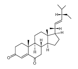 24-ethylcholest-4,22-dien-3,6-dione Structure