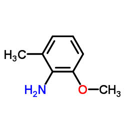 2-甲氧基-6-甲基苯胺结构式