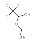 2,2,2-三氯-1-乙氧基乙醇结构式