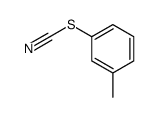 (3-methylphenyl) thiocyanate Structure