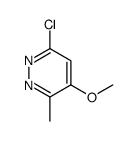 6-chloro-4-methoxy-3-methylpyridazine Structure