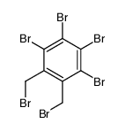 1,2,3,4-tetrabromo-5,6-bis(bromomethyl)benzene结构式