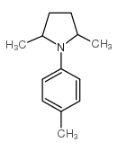 (顺式/反式)-2,5-二甲基-1-n-(4-甲基)苯基吡咯烷结构式
