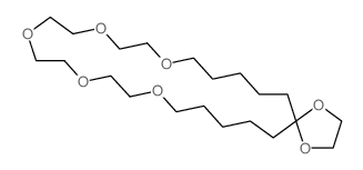 1,4,11,14,17,20,23-heptaoxaspiro[4.23]octacosane Structure