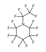 2,2,3,3,4,4,5,5,6,6-decafluoro-1-(pentafluoroethyl)piperidine Structure