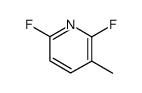 Pyridine, 2,6-difluoro-3-methyl- (9CI)结构式